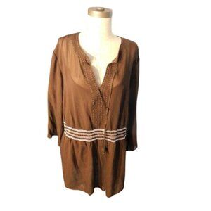 INC Size 18W 2 Piece Cami Blouse Set  Plus Size NWT  $56